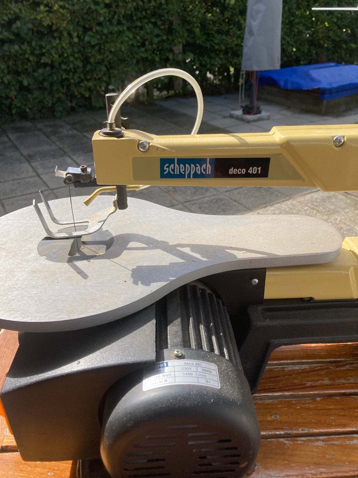 Figuurzaag machine, Ophalen of Verzenden, Zo goed als nieuw, 30 tot 70 mm, Figuurzaag