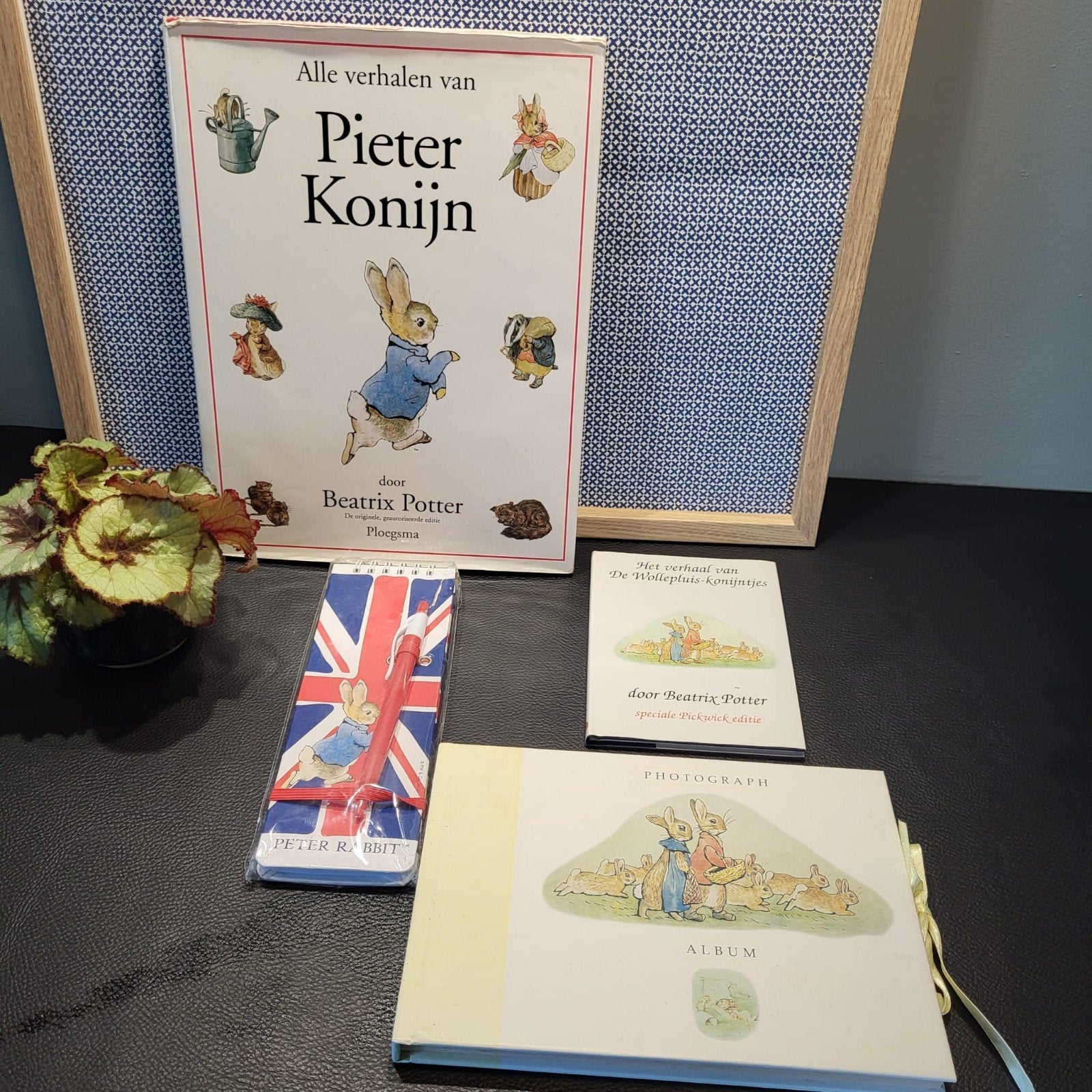 Beatrix Potter, Pieter konijn pakket, pen, fotoalbum etc, Verzamelen, Ophalen of Verzenden, Gebruikt