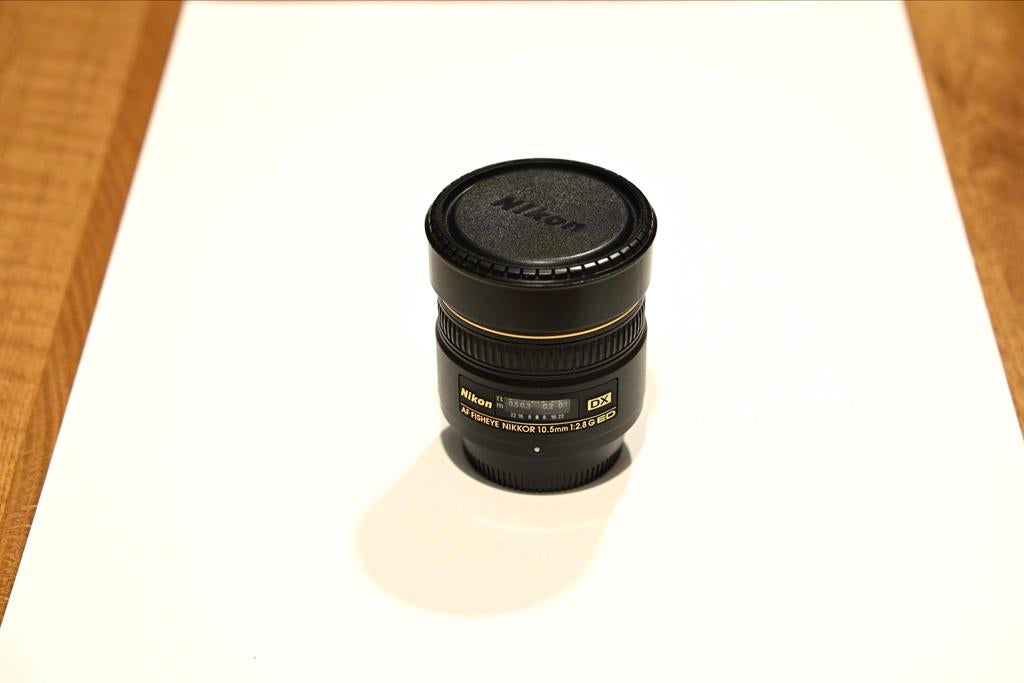 Nikon AF DX Fisheye-Nikkor 10.5mm f/2.8G ED lens, Ophalen of Verzenden, Zo goed als nieuw, Groothoek Fisheye-lens