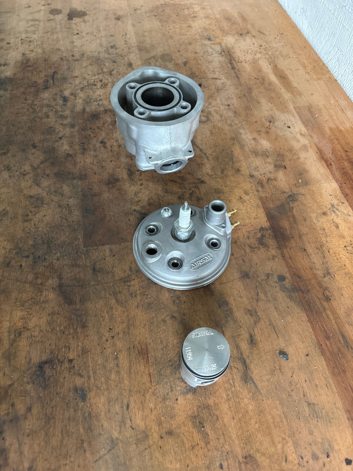 50cc airsal AM6 Snel Cilinderkit weinig kilometers, Ophalen of Verzenden, Gebruikt, Cilinder