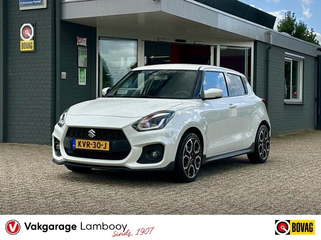 Suzuki Swift 1.4 Sport 129PK Smart Hybrid 1e eigenaar, Auto's, Keurmerk '100% Onderhouden', Dealer onderhouden, Stof, Gebruikt