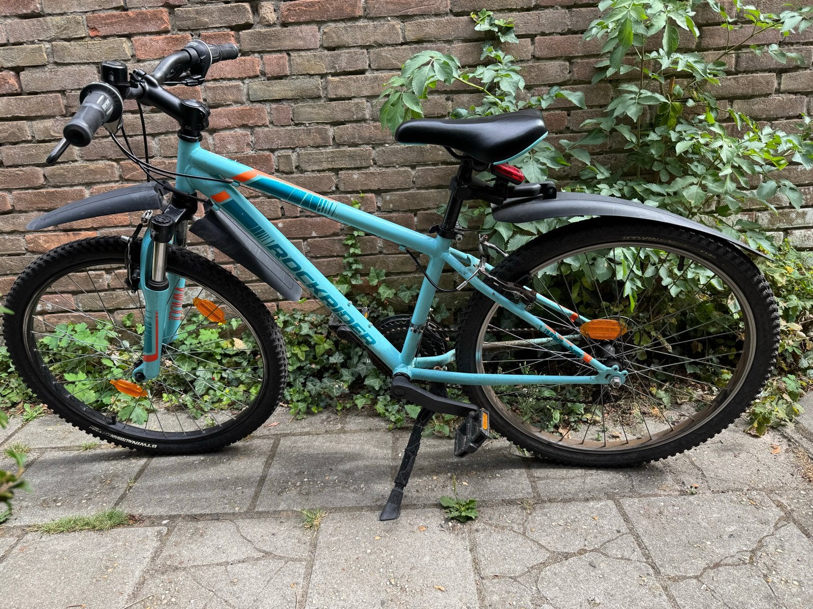 Rockrider ST100 kinderfiets 24 inch, Ophalen, Velgrem, Versnellingen, Gebruikt