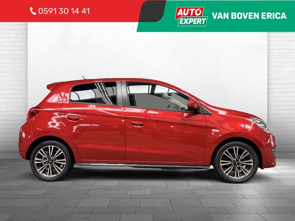 Mitsubishi Space Star 1.2 Instyle (bj 2018), Auto's, Stof, Bedrijf, Handgeschakeld, 3 cilinders
