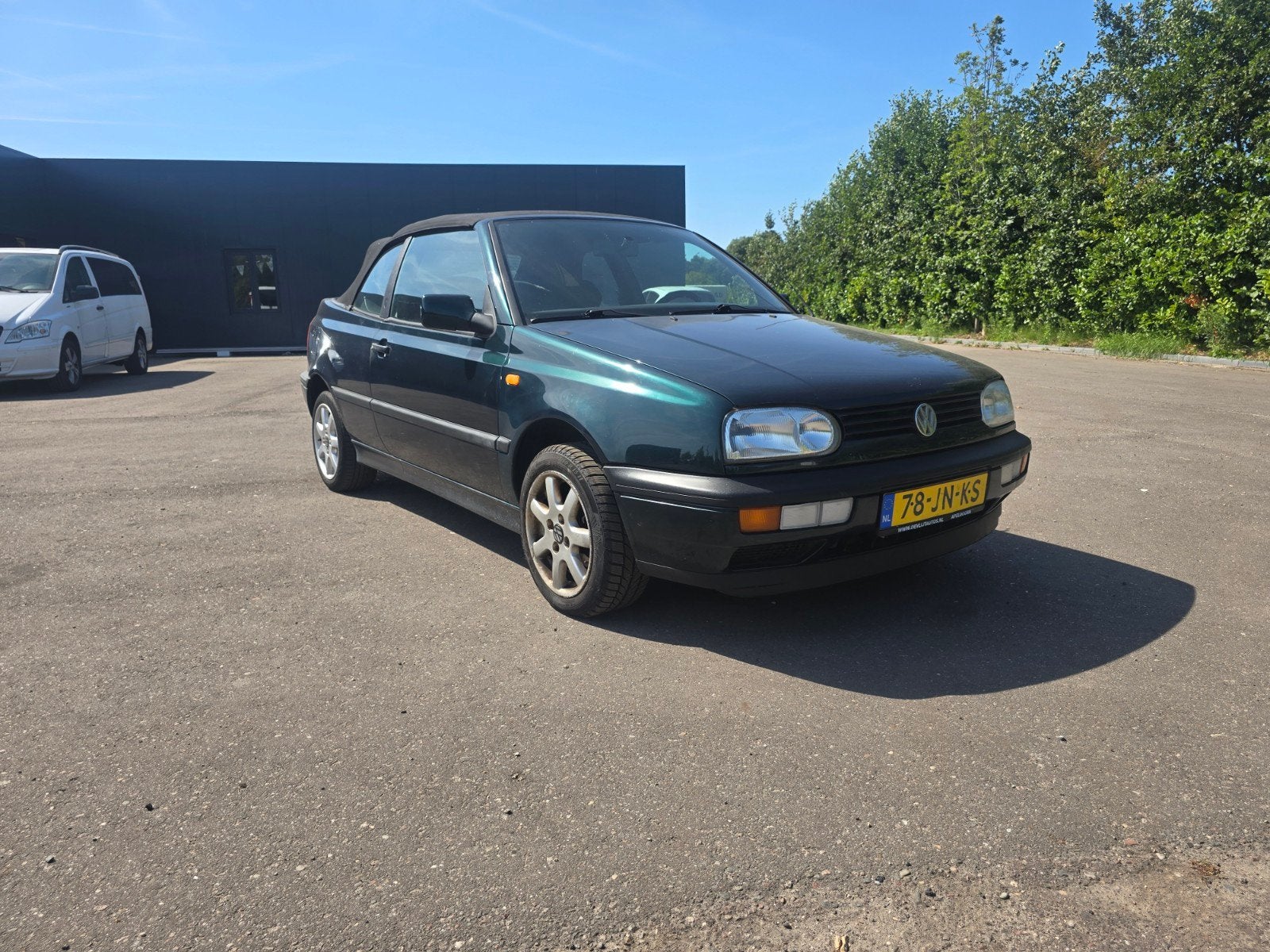 Volkswagen Golf 1.8 Cabriolet 55KW E2 1996 Groen, Voorwielaandrijving, 74 pk, 4 cilinders, Cabriolet