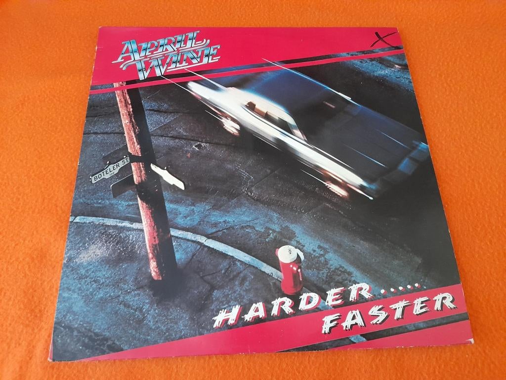April Wine - Harder.....Faster (1979), Originele persing, Ophalen of Verzenden, Gebruikt, 12 inch
