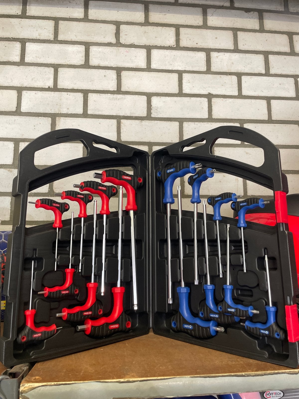 K Tools 16-delige T-type inbussleutelset, Ophalen, Zo goed als nieuw, Inbusset, Overige merken