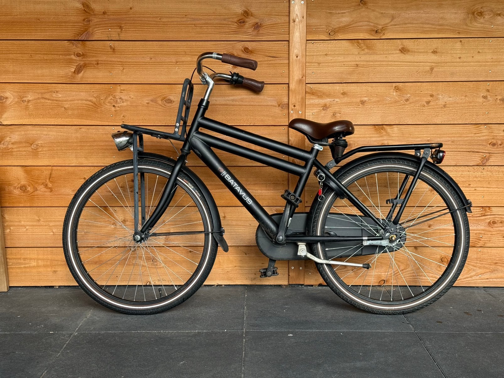 Batavus jongensfiets 24 inch, Terugtraprem, Versnellingen, Ophalen of Verzenden, Gebruikt