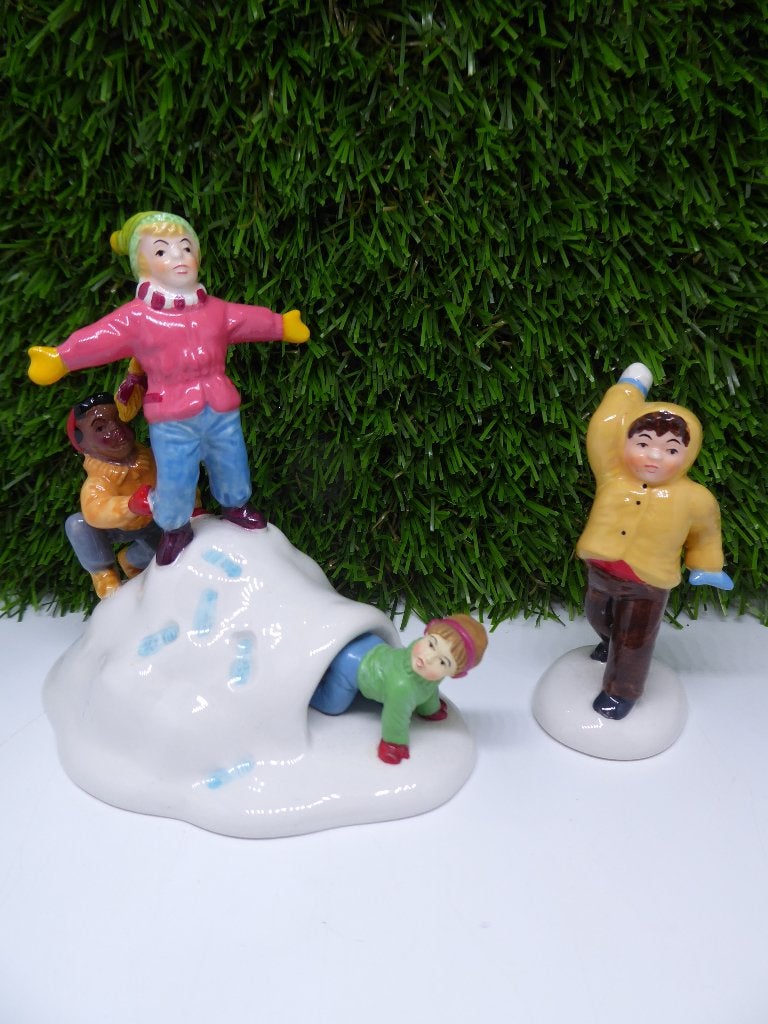 Department 56 - Fun in the snow - Ik ruim alles op, Diversen, Ophalen of Verzenden, Nieuw