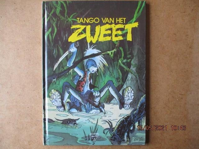 adv2381 tango van het zweet hc, Boeken, Stripboeken, Eén stripboek, Ophalen, Gelezen