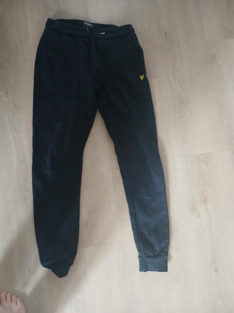 Set zwarte Lyle & Scott joggingbroek en trui, Kinderen en Baby's, Kinderkleding | Maat 164, Gebruikt, Jongen, Broek, Ophalen of Verzenden