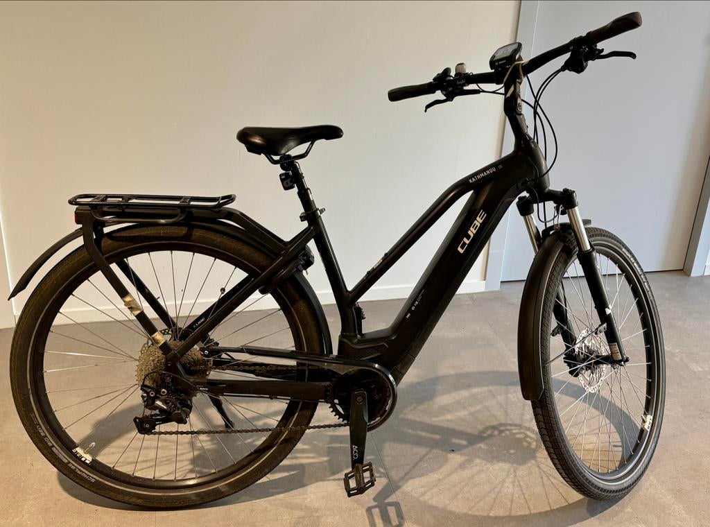 Cube Kathmandu Hybrid Pro 500 E-bike, Gebruikt, Versnellingen, 49 tot 53 cm, Schijfrem