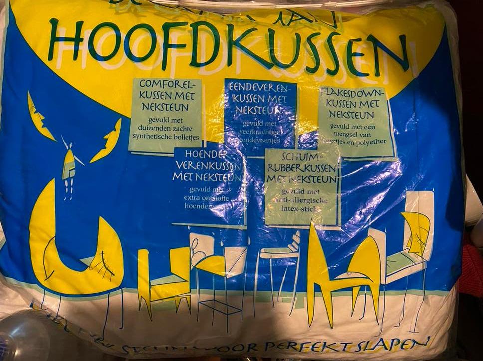 Hoofdkussen - De Zandman, Eenpersoons, Wit, Nieuw, Ophalen of Verzenden