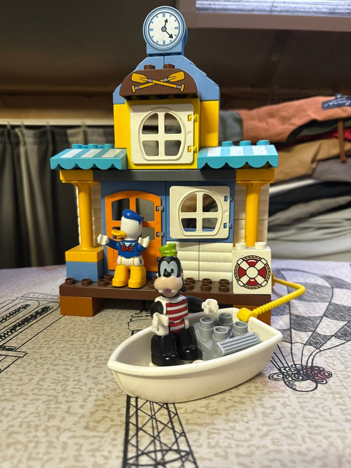 Duplo huis thema Disney, Ophalen of Verzenden, Zo goed als nieuw, Duplo
