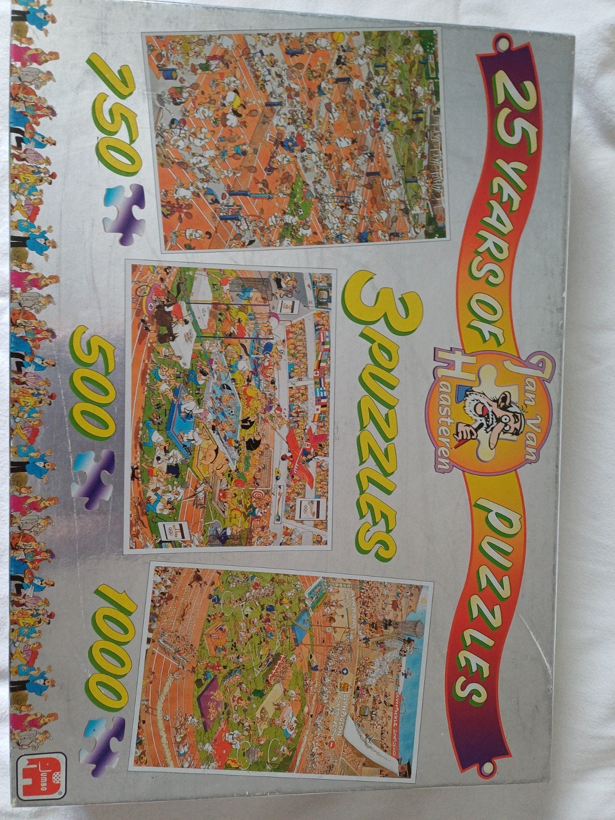 Jan van Haasteren combi 500/750/1000 stukjes, Hobby en Vrije tijd, Denksport en Puzzels, Ophalen of Verzenden, 500 t/m 1500 stukjes