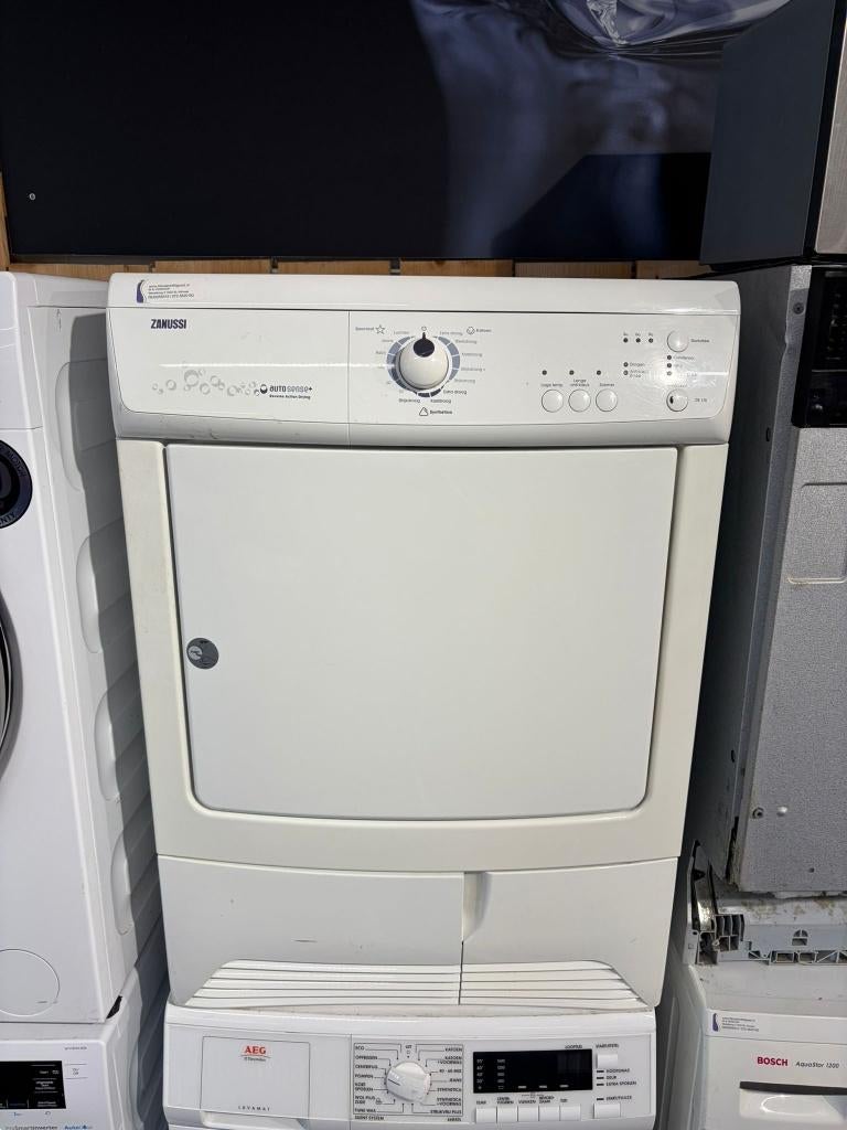 Zanussi afvoerdroger - schoon - garantie, Witgoed en Apparatuur, Wasdrogers, 6 tot 8 kg, Gebruikt, Luchtafvoer, Ophalen of Verzenden