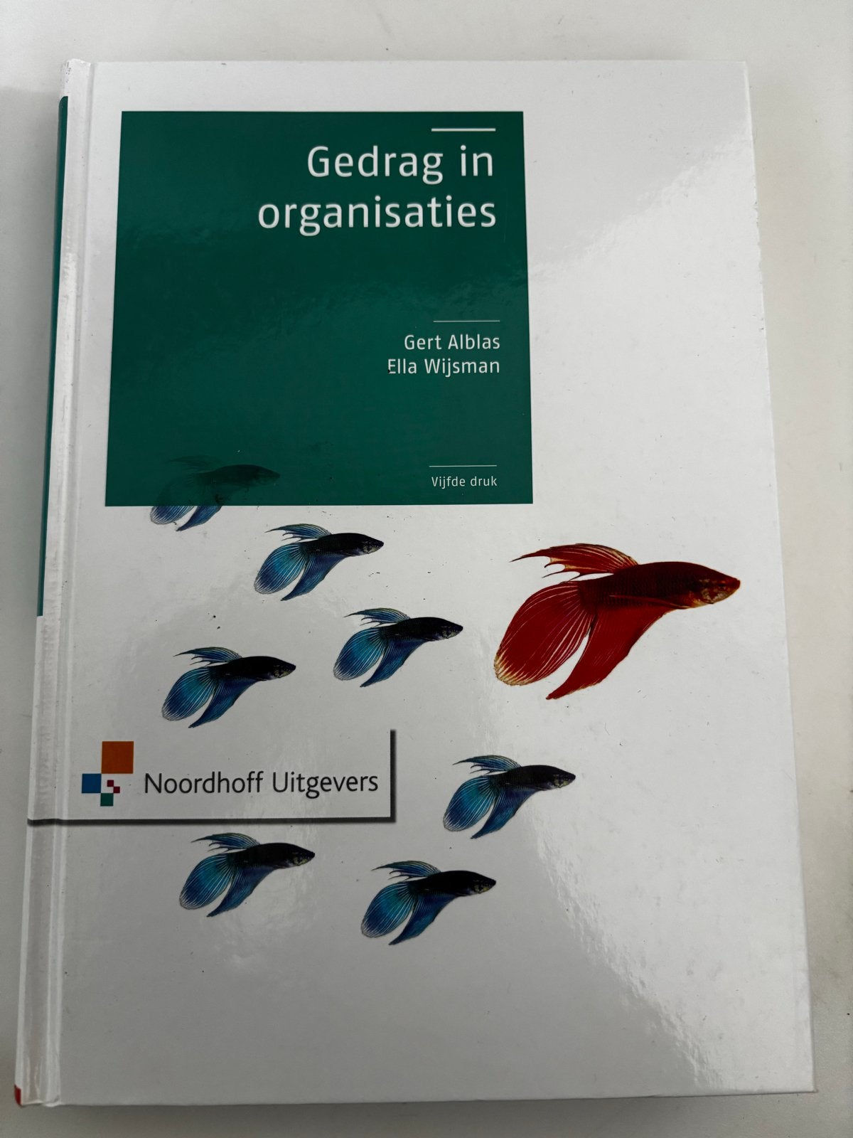 Gedrag in organisaties - Gert Alblas & Ella Wijsman, Ophalen, Gamma, Zo goed als nieuw, HBO