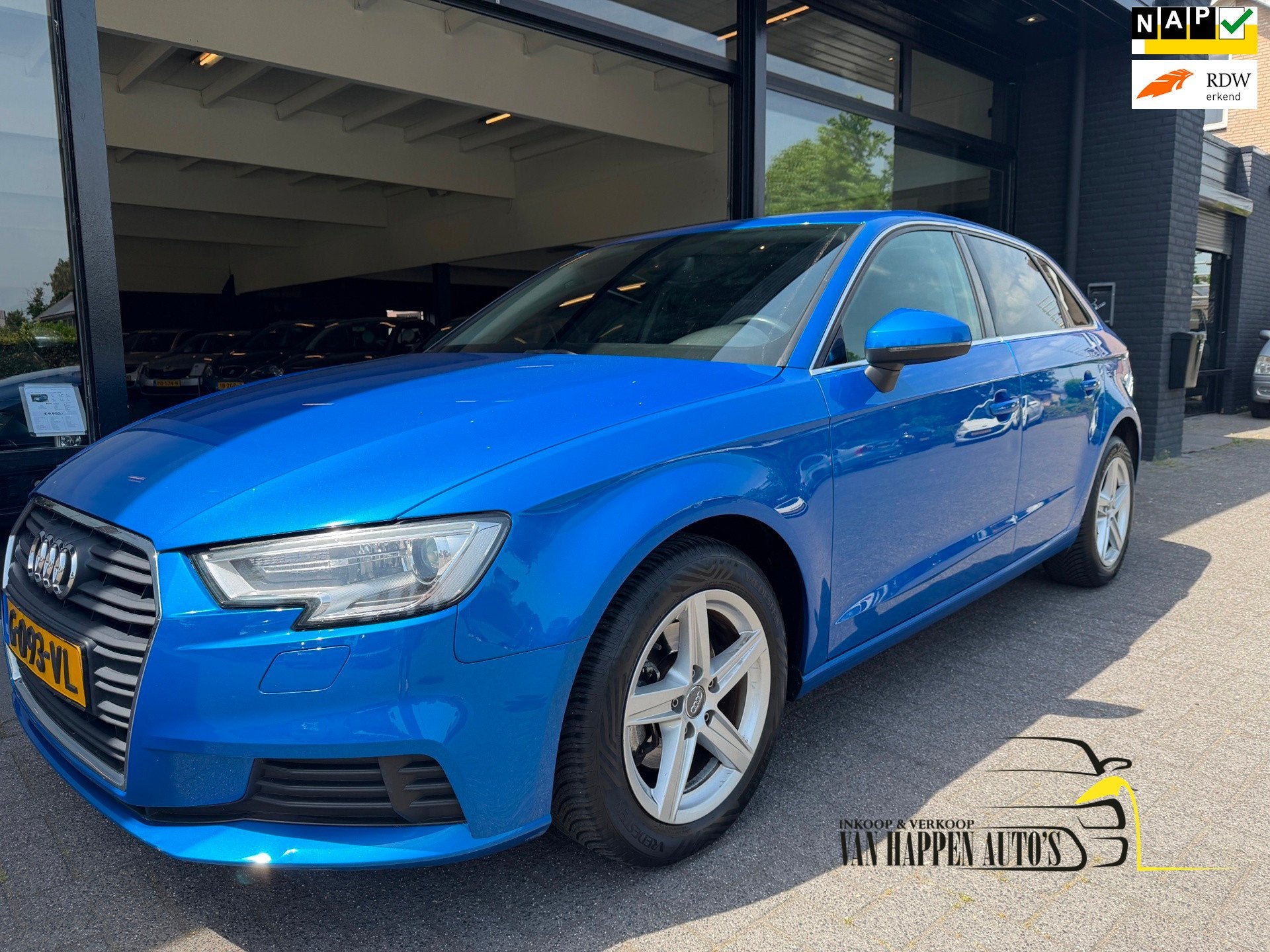 Audi A3 Sportback 30 TDI / apk 5-2027, Auto's, Voorwielaandrijving, Stof, Gebruikt, 4 cilinders
