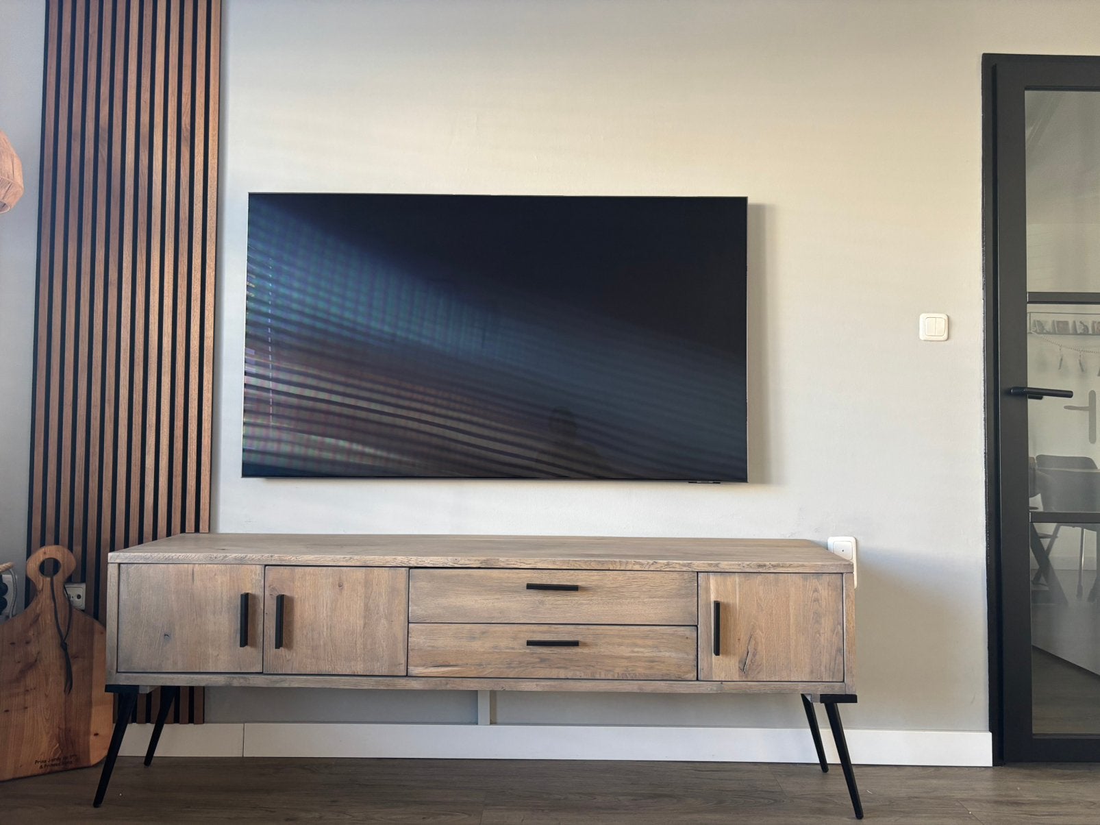 Tv meubel pronto, Ophalen, 150 tot 200 cm, Zo goed als nieuw, Minder dan 100 cm