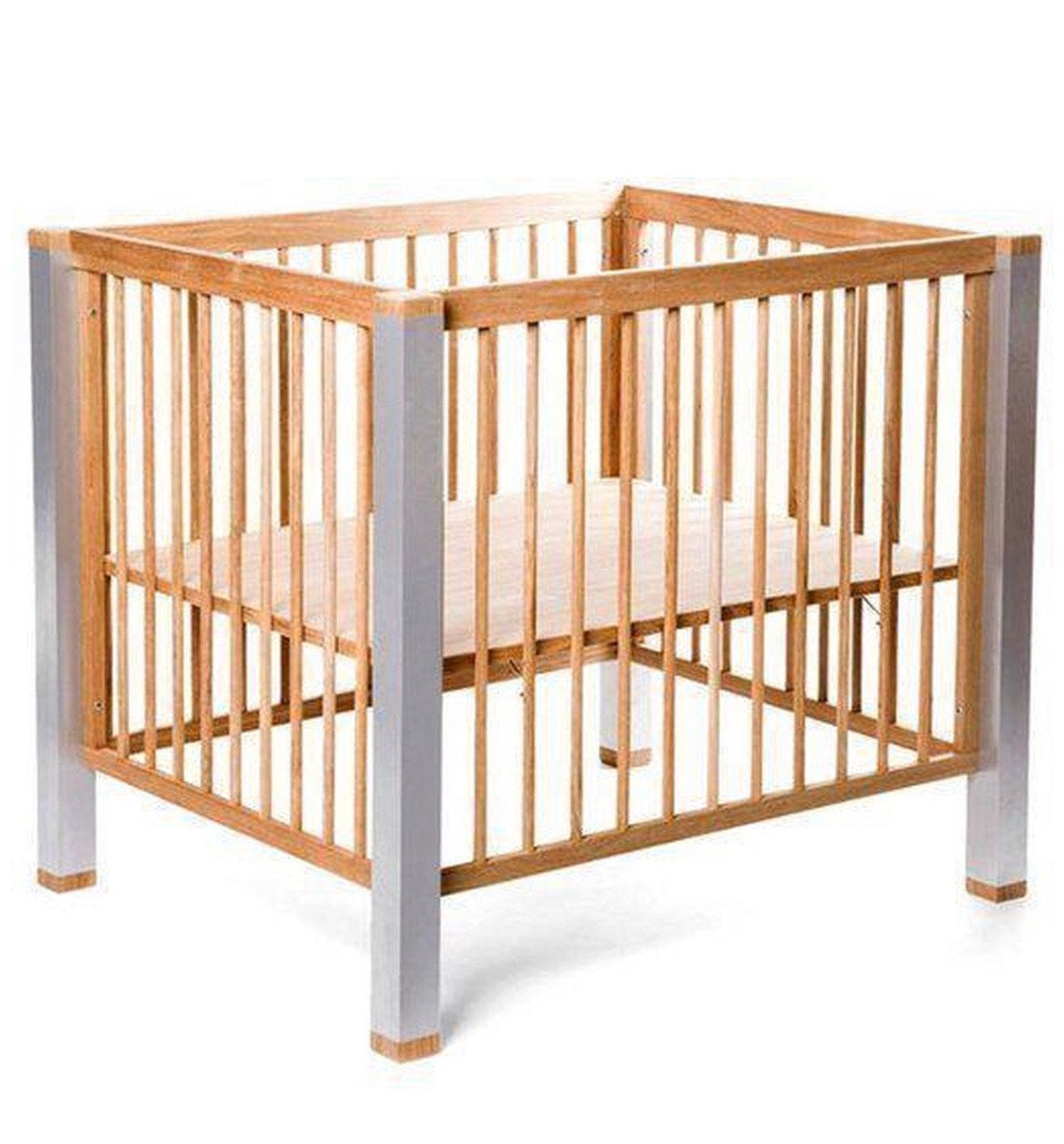 Childhome Childhood Alu Teak box met wielen, Ophalen, Gebruikt