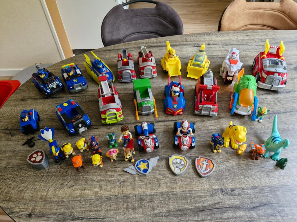 Grote paw patrol set, Ophalen of Verzenden, Zo goed als nieuw