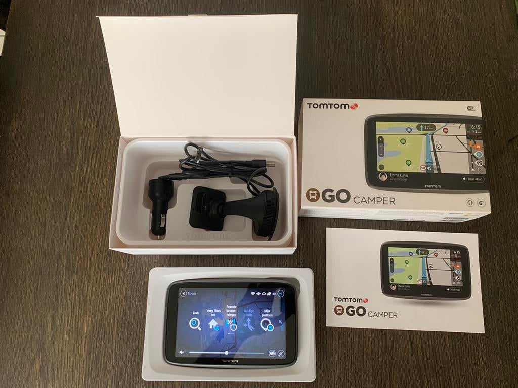 Tomtom go  camper wifi 6 inch, Ophalen of Verzenden, Zo goed als nieuw