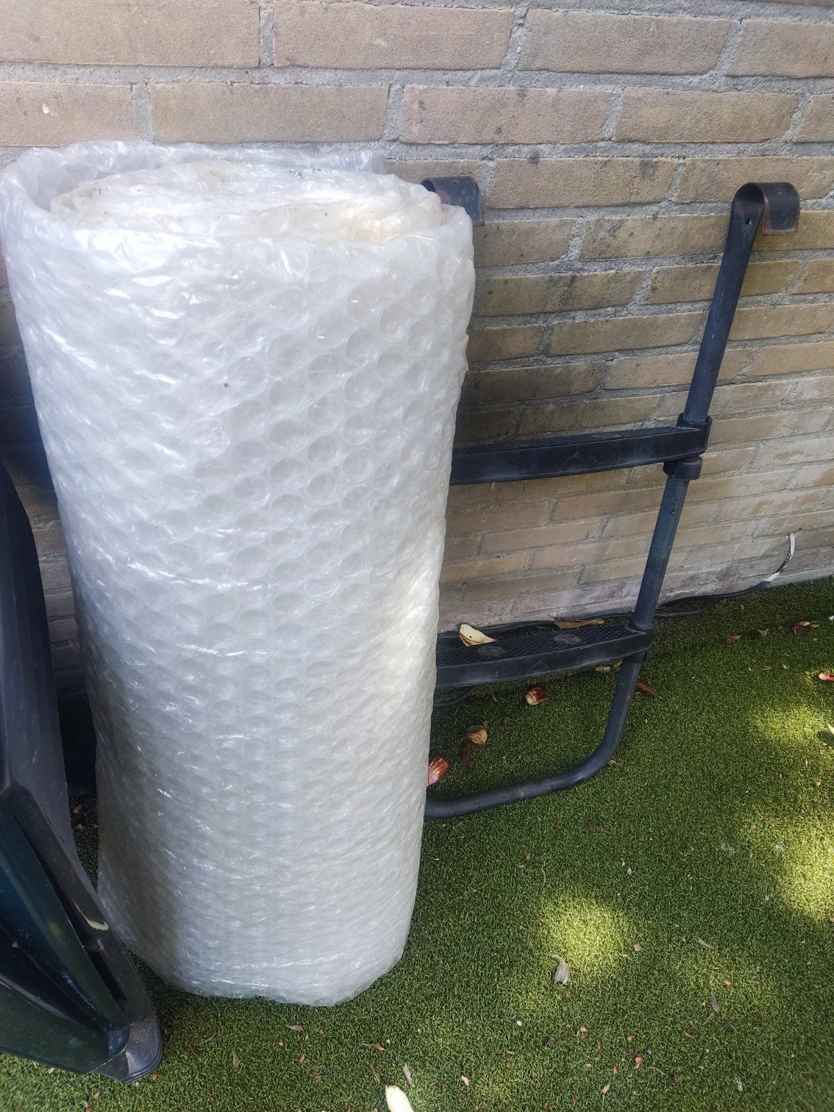 Zwembad trapje en noppenfolie 400x200cm, Ophalen of Verzenden
