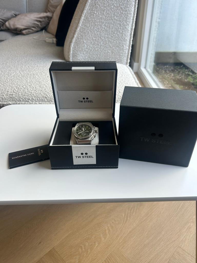 TW Steel TWCE4101 CEO Tech horloge, Ophalen of Verzenden, Nieuw, Leer, Overige merken