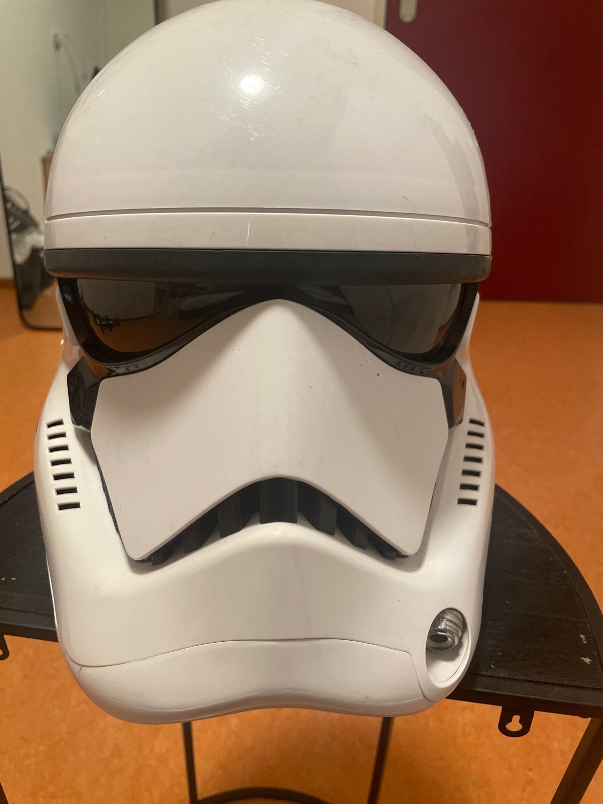 Star Wars Stormtrooper masker (halloween), Ophalen of Verzenden, Zo goed als nieuw, Actiefiguurtje