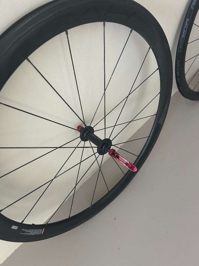 Quasar QS 4 wielen, Gebruikt, Racefiets, Carbon, Ophalen