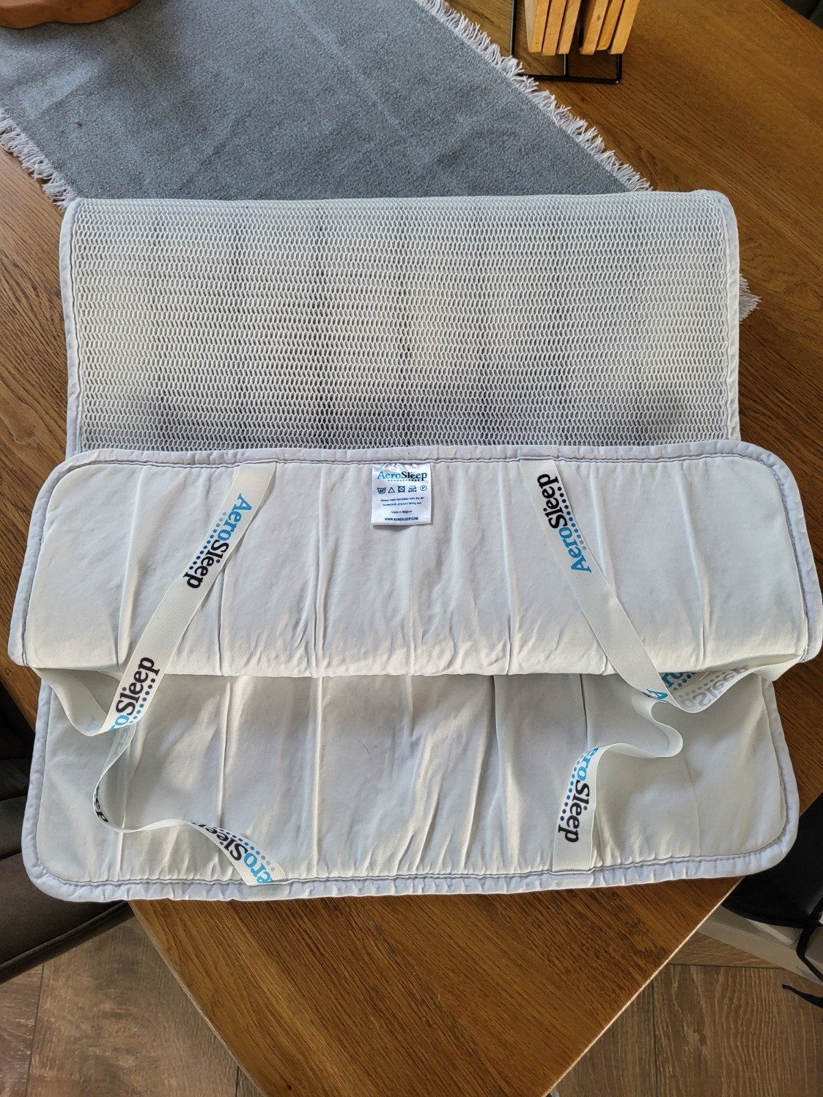 Aerosleep matras beschermer, Ophalen of Verzenden, Zo goed als nieuw, Ledikant