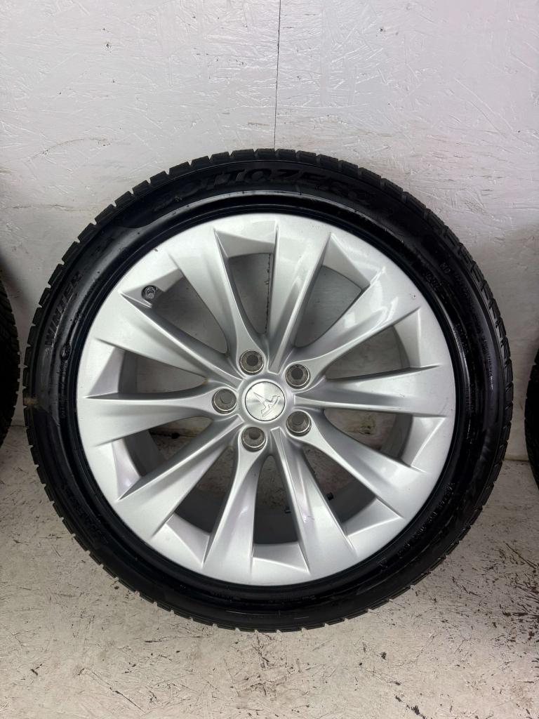 Originele Tesla Model S velgen 19" 5x120 Slipstream winter, Banden en Velgen, Niet ingevuld, Personenwagen, Niet ingevuld