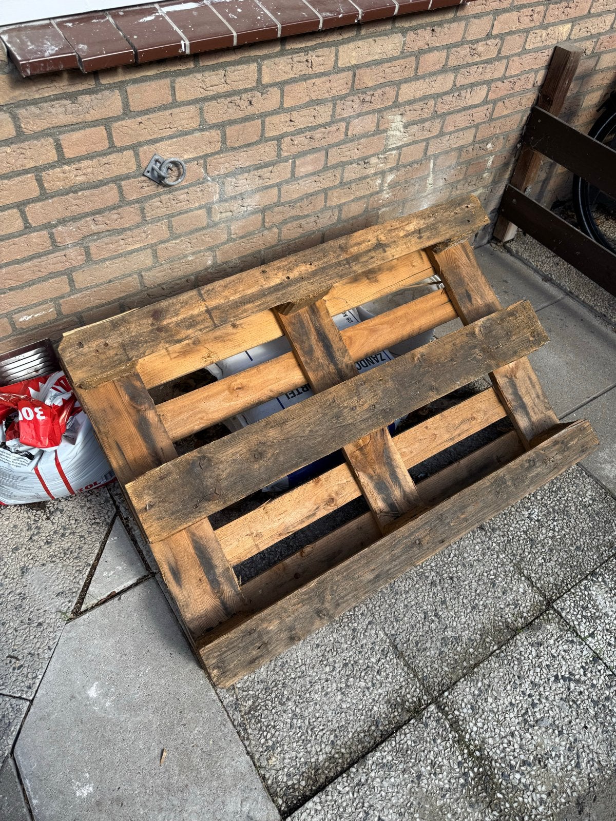 Stevige houten pallet, Doe-het-zelf en Verbouw, Hout en Planken, Ophalen