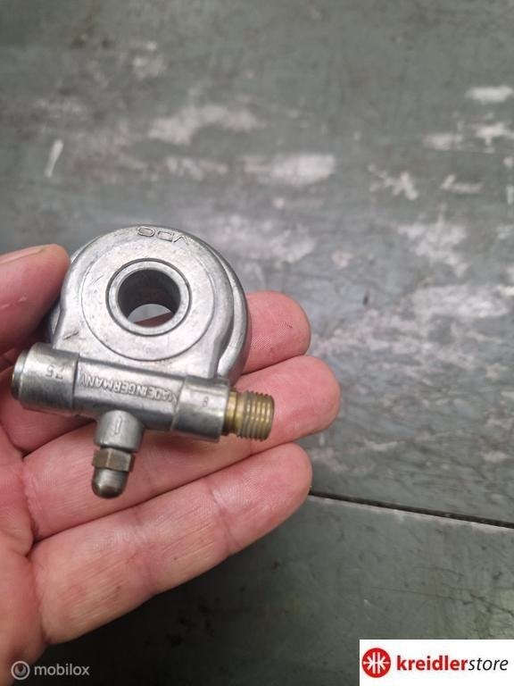 Kreidler VDO 17 inch km teller aandrijver Leleu en sterwiel, Gebruikt, Kreidler, Ophalen of Verzenden, Kreidler