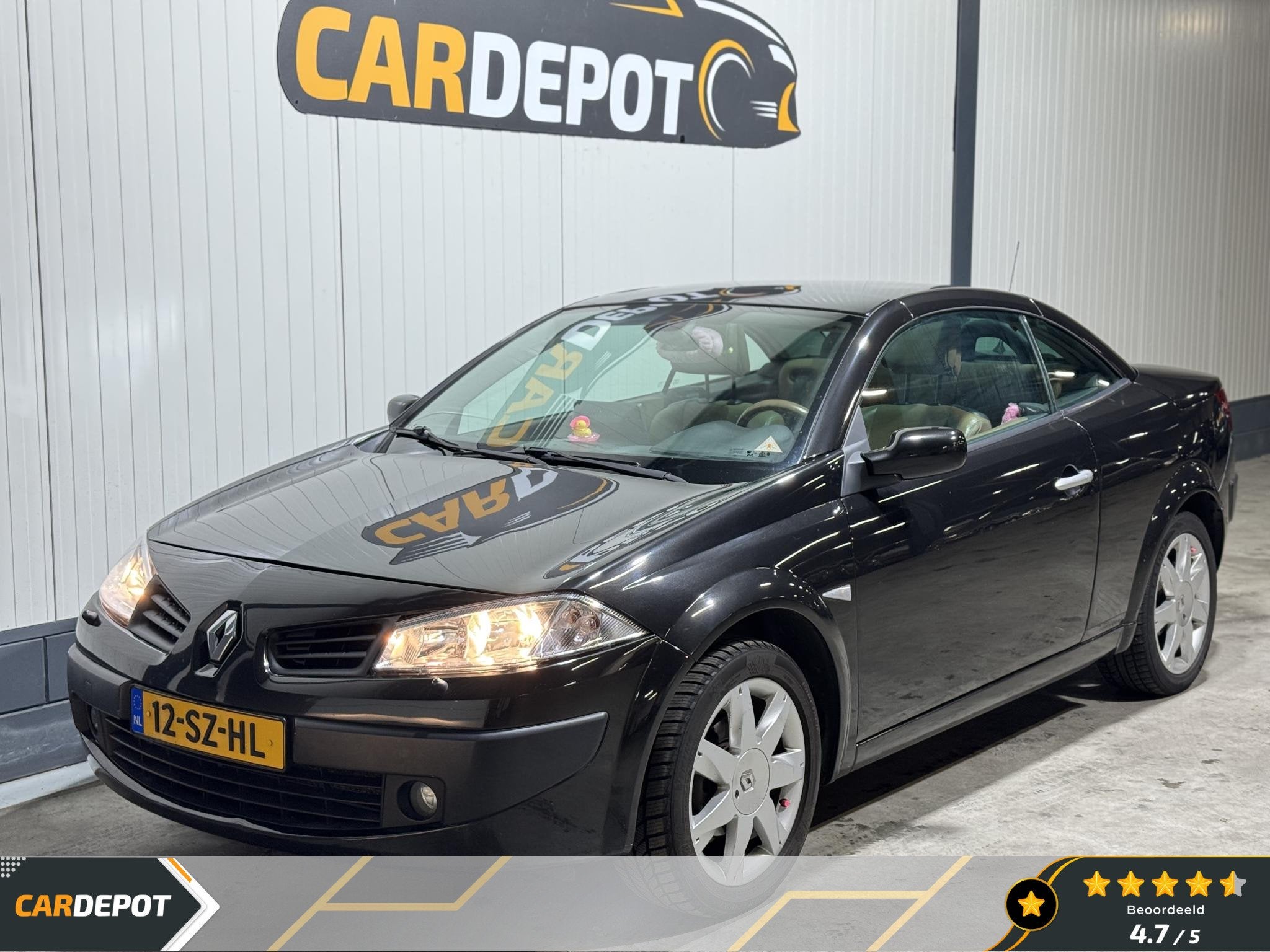 Renault Mégane Coupé-Cabriolet 2.0-16V Tech Line, Auto's, Voorwielaandrijving, 1998 cc, Gebruikt, 4 cilinders