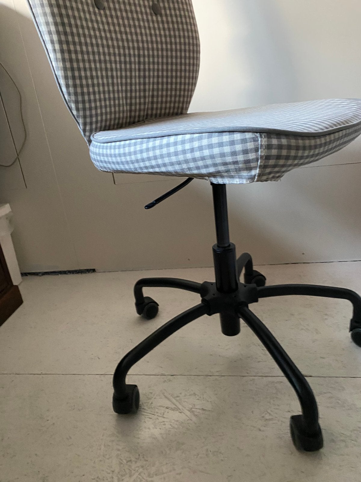 Leuke bureau stoel, Ophalen, Gebruikt, Grijs, Bureaustoel