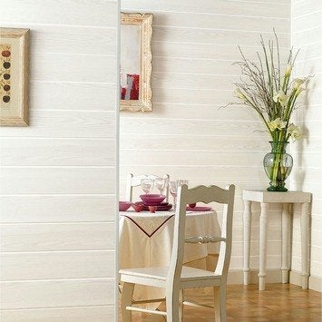 Grosfillex paneel PVC Country bois blanchi 8 mm 3,9 m², Huis en Inrichting, Stoffering | Vloerbedekking, Ophalen, Nieuw, Laminaat