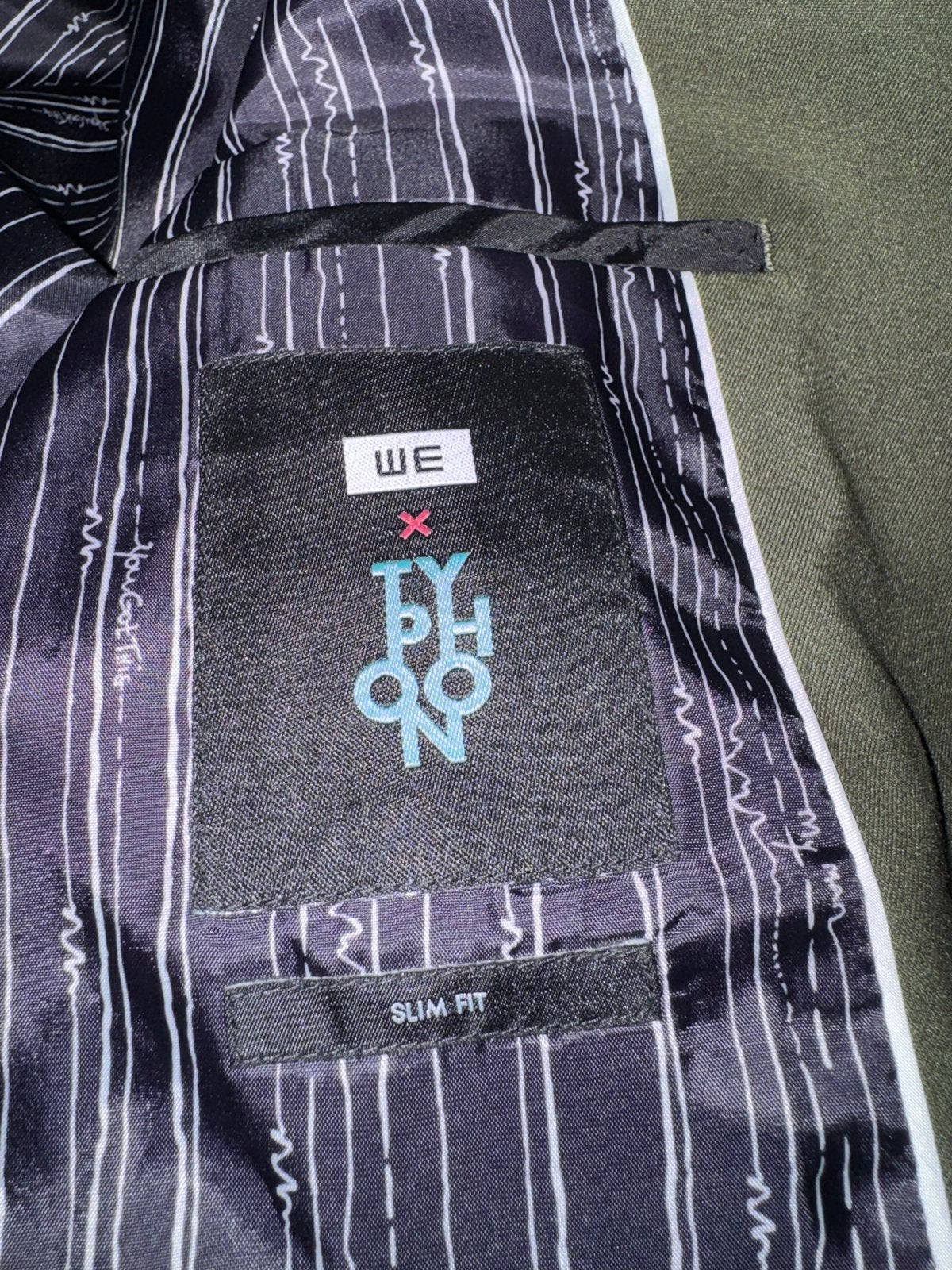 WE Tyhoon Slim Fit Pak - Maat 44, Kleding | Heren, Kostuums en Colberts, Ophalen of Verzenden, Zo goed als nieuw, Maat 46 (S) of kleiner