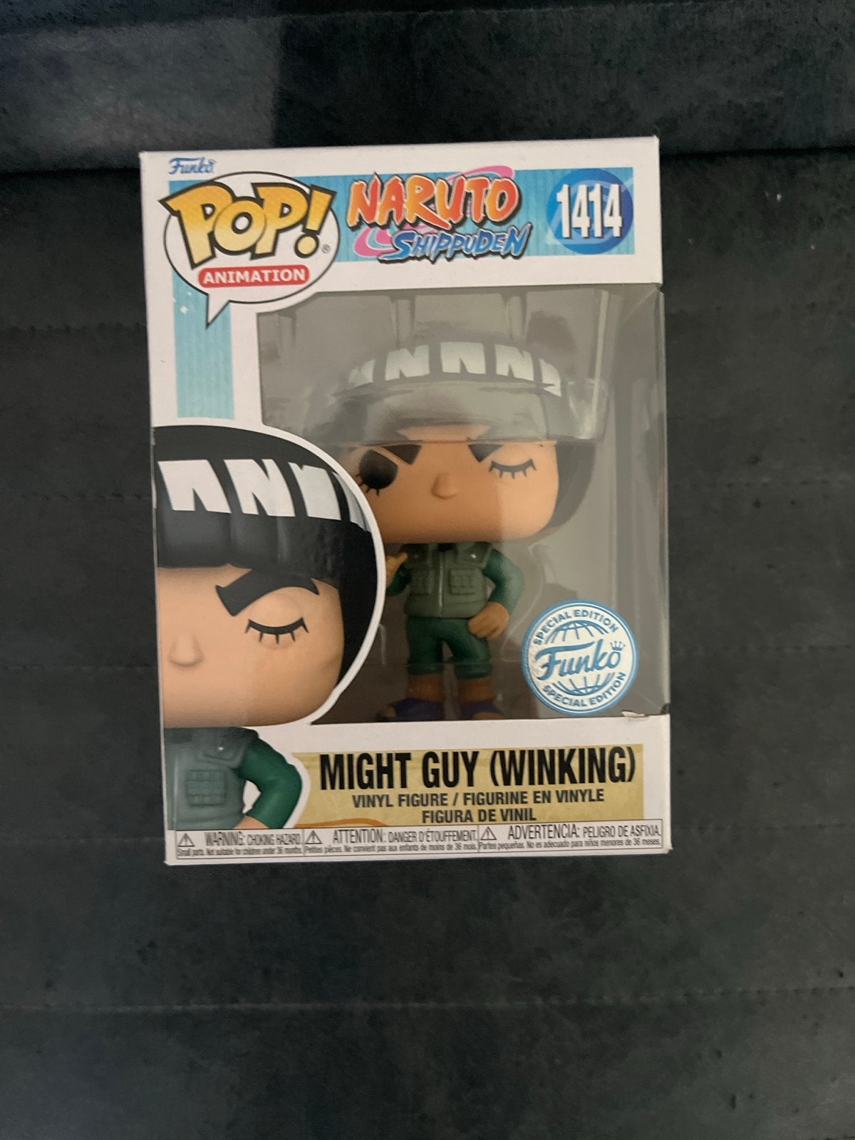 Funko Pop! Naruto Shippuden - Might Guy (Winking) #1414, Ophalen of Verzenden, Nieuw