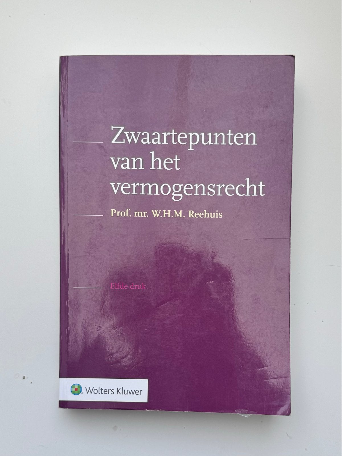 Zwaartepunten van het vermogensrecht - 11e druk, Ophalen of Verzenden, Gamma, Nieuw, WO
