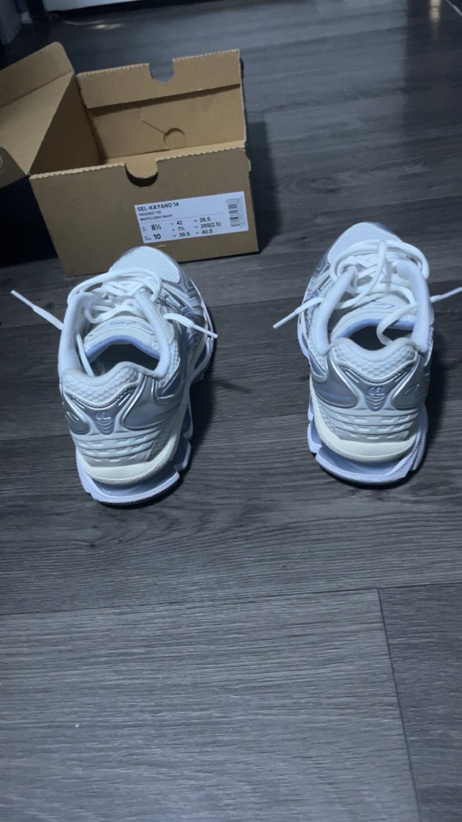 ASICS Gel-Kayano 14 Sneakers - Nieuw in doos, Ophalen of Verzenden, Nieuw, Wit, Sneakers of Gympen