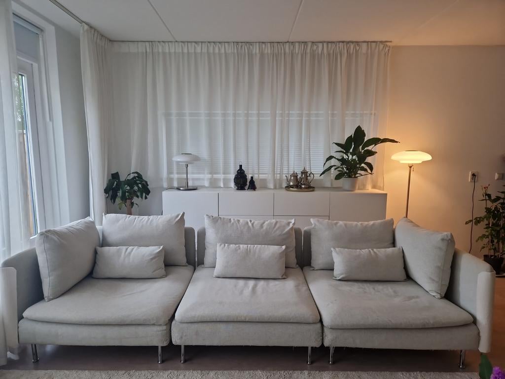 IKEA Söderhamn modulaire bank – Gunnared beige  ideale basis, Ophalen, Gebruikt