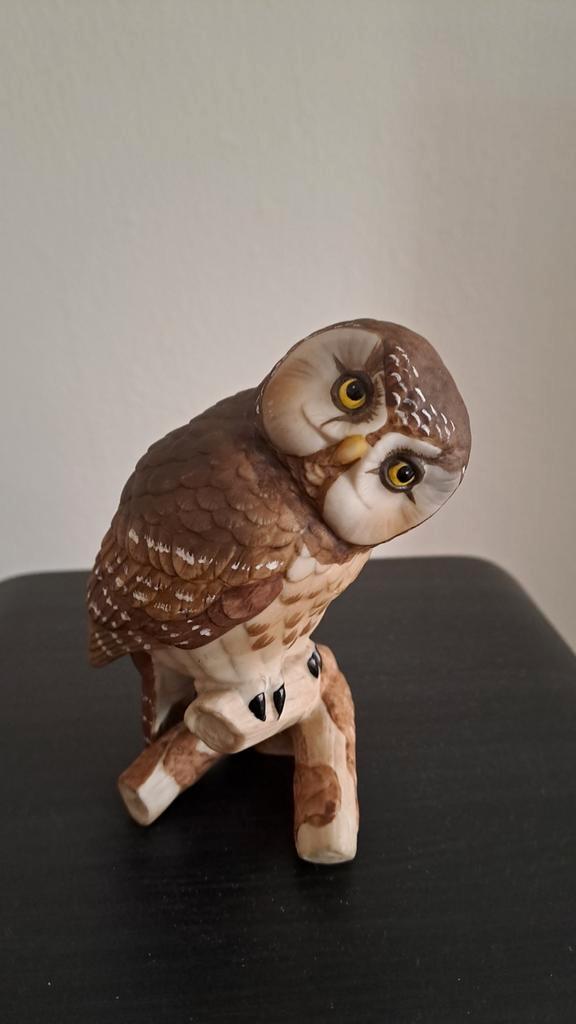 Goebel Japan Porselein Uil - Rauhfußkauz / Boreal Owl, Verzamelen, Beelden en Beeldjes, Ophalen of Verzenden, Zo goed als nieuw
