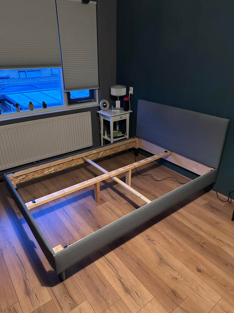 IKEA SÄBÖVIK Bed tweepersoons, Ophalen, Gebruikt, Tweepersoons, 140 cm