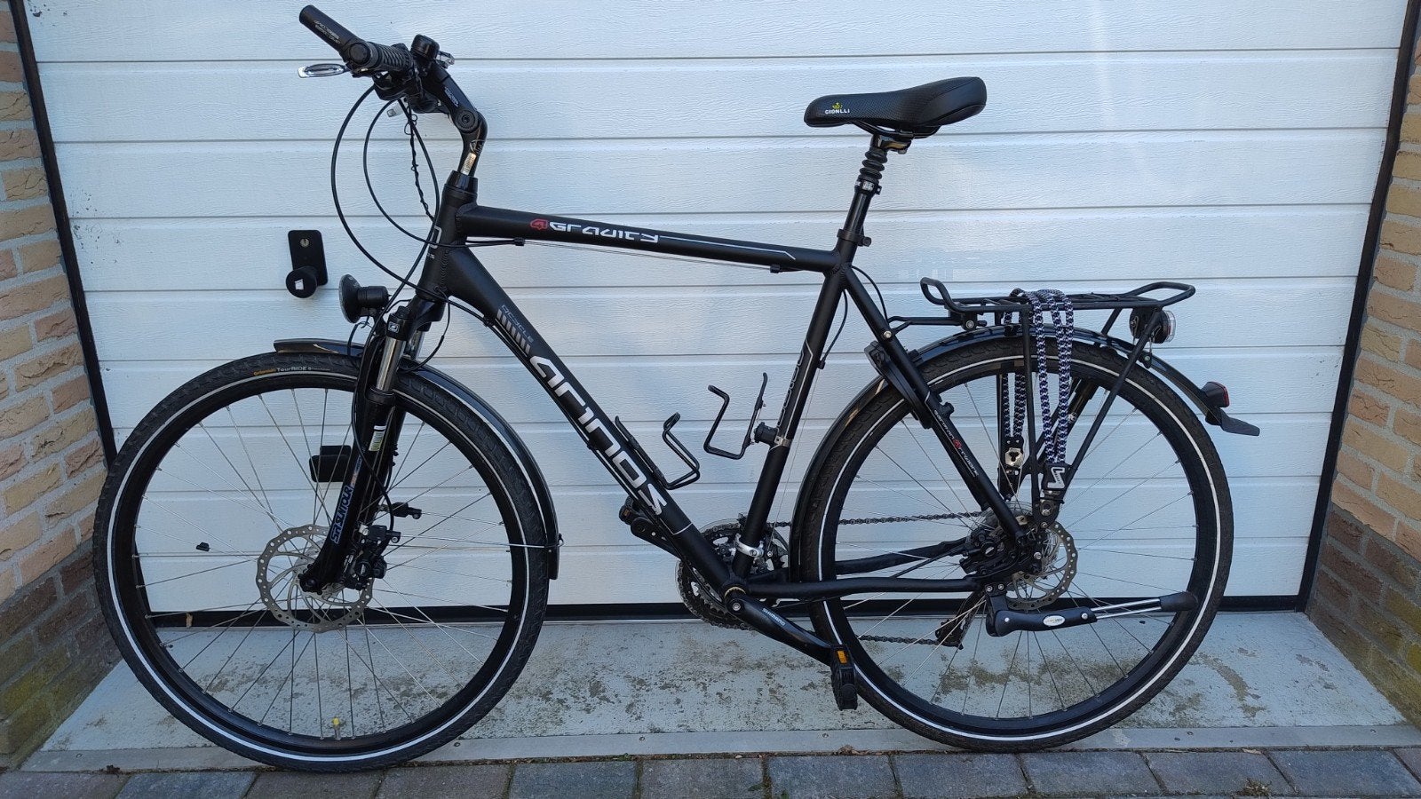 Arinos Gravity Trekking fiets, 28 inch, Gebruikt, Vering, 57 tot 61 cm