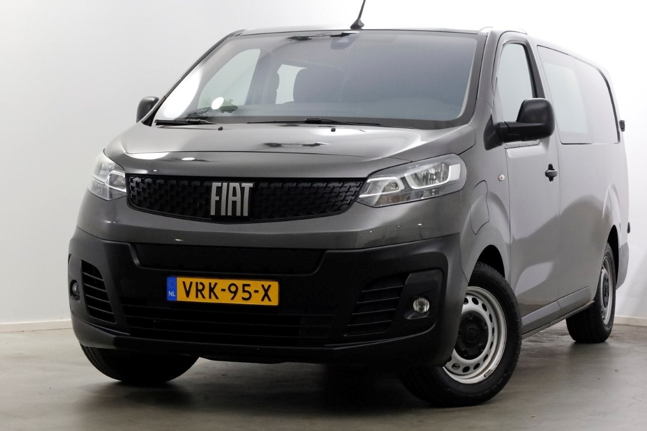 Fiat E-Scudo 75 kWh D.C. Lang 100% Elektrisch Snellader WLTP, Dealer onderhouden, 136 pk, Gebruikt, Origineel Nederlands