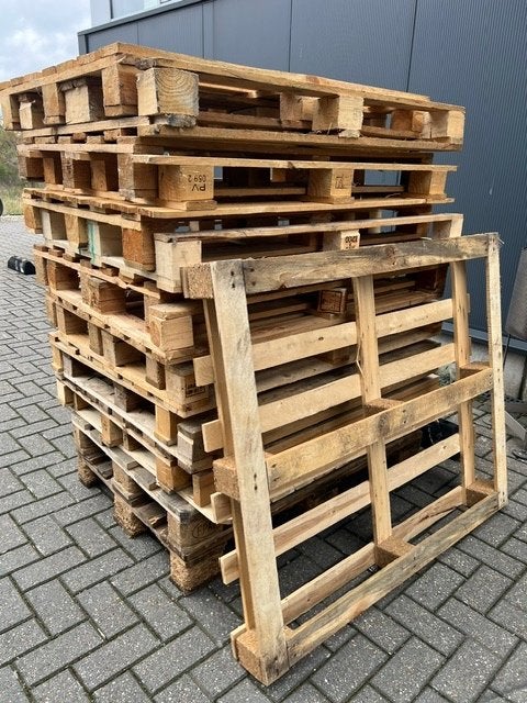 Gratis pallets ophalen, Ophalen, Gebruikt, Pallet, Minder dan 200 cm