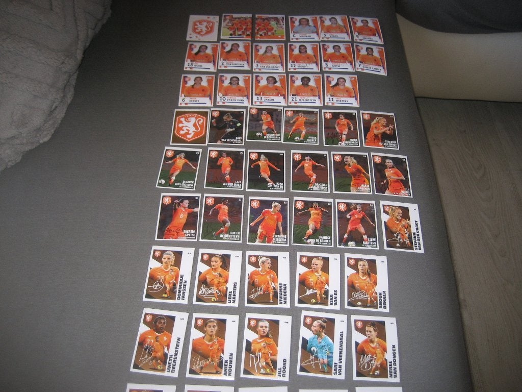 dames voetbal nederlands elftal, Ophalen of Verzenden, Zo goed als nieuw, Overige binnenlandse clubs, Poster, Plaatje of Sticker