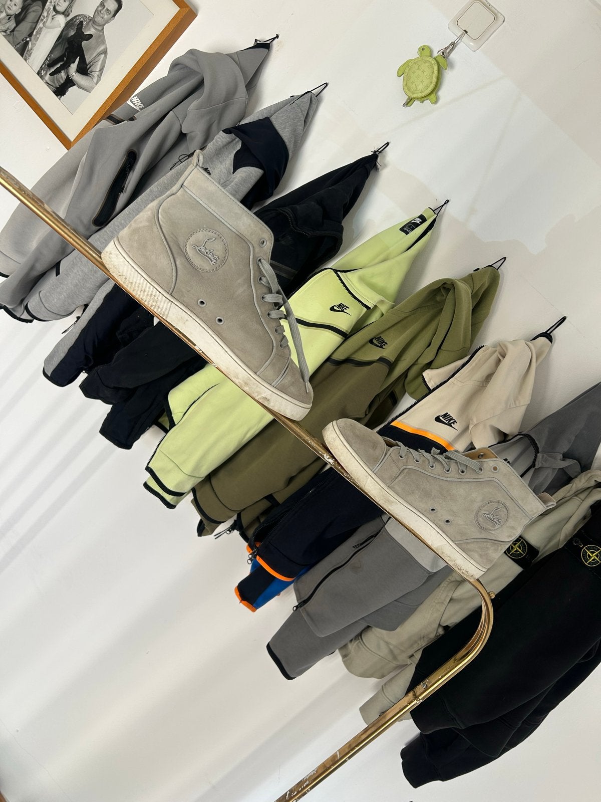 Christian Louboutin sneakers maat 43, Ophalen of Verzenden, Gedragen, Overige kleuren, Sneakers of Gympen
