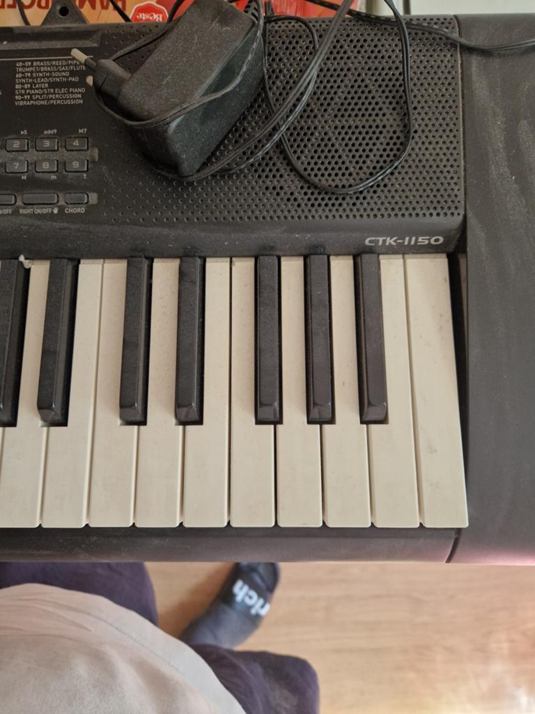Casio CTK-1150 Keyboard - Zo goed als nieuw, Ophalen of Verzenden, Zo goed als nieuw, 61 toetsen, Casio