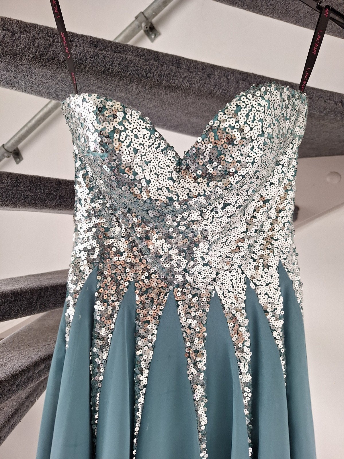 Prachtige Galajurk met Pailletten - Maat 34, Kleding | Dames, Ophalen of Verzenden, Zo goed als nieuw, Maat 34 (XS) of kleiner